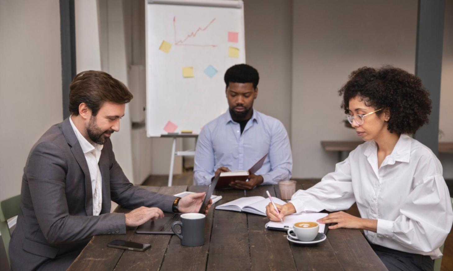 Client tracking daily spending using simple notebook method